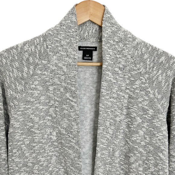 Club Monaco Open Front Cardigan Sweater Size S - Picture 2 of 10